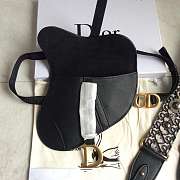 Forubags Dior Black Saddle Waist bag(with strap) - 3