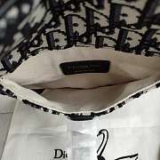 Forubags Dior Black Oblique Saddle Waist bag(with strap) - 5