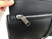 DIOR SADDLE BAG Black Grained Calfskin - 3