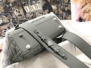 Forubags Lady Dior All Grey 20*17*8CM - 4
