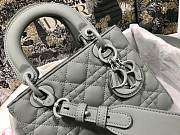 Forubags Lady Dior All Grey 20*17*8CM - 3