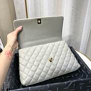 Chanel Coco Handle 92991# Caviar Leather With Gold Hardware - 6