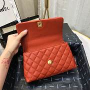 Chanel Coco Handle Bag Caviar Leather With Gold Hardware 23cm - 3