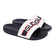 GUCCI Tricolor Logo Sandals - 1