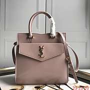 YSL UPTOWN SMALL TOTE IN PINK - 1
