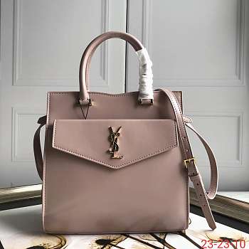 YSL UPTOWN SMALL TOTE IN PINK