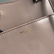 YSL UPTOWN SMALL TOTE IN PINK - 2