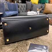 YSL UPTOWN TOTE IN BLACK 31x24x16CM - 6