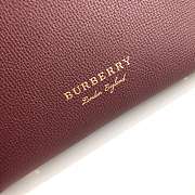 Forubags Burberry The Banner Handbag 22cm Burgundy - 3