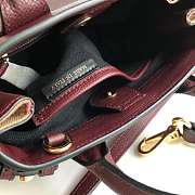 Forubags Burberry The Banner Handbag 22cm Burgundy - 2