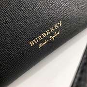 Forubags Burberry The Banner Handbag 22cm Black - 3