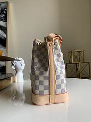 LV NOÉ BB N41220 Damier Azur coated canvas - 3