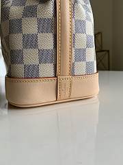 LV NOÉ BB N41220 Damier Azur coated canvas - 4