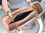 Forubags Lady Dior Pink size:24*20*11cm - 5