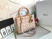 Forubags Lady Dior Pink size:24*20*11cm - 1