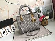 Forubags Lady Dior Grey size:24*20*11cm - 1