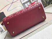 Forubags Lady Dior Burgundy size:24*20*11cm - 2