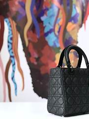 Forubags Lady Dior All Black size:24*20*11cm - 3