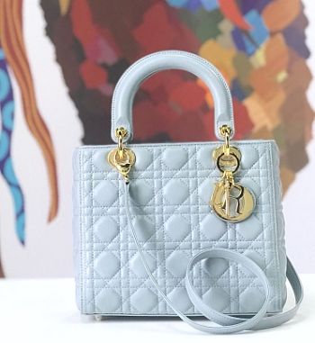 Forubags Lady Dior Blue size:24*20*11cm