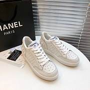 Chanel White Sneakers - 4