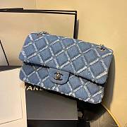 Chanel Gabrielle CF Flap 2020 Spring Blue - 3