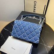 Chanel Gabrielle CF Flap 2020 Spring Blue - 4