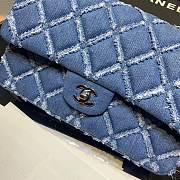 Chanel Gabrielle CF Flap 2020 Spring Blue - 6