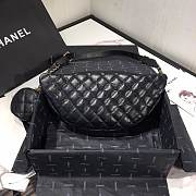 Chanel Pocket Black Waist Bag AS1077  - 6