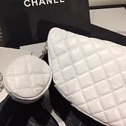 Chanel Pocket White Waist Bag AS1077 - 2