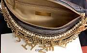 Chanel Black Lambskin Leather Waist Bag  - 5