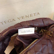 BOTTEGA VENETA THE MINI JODIE DARK RED - 3