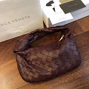 BOTTEGA VENETA THE MINI JODIE DARK RED - 4