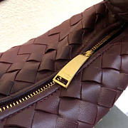 BOTTEGA VENETA THE MINI JODIE DARK RED - 6