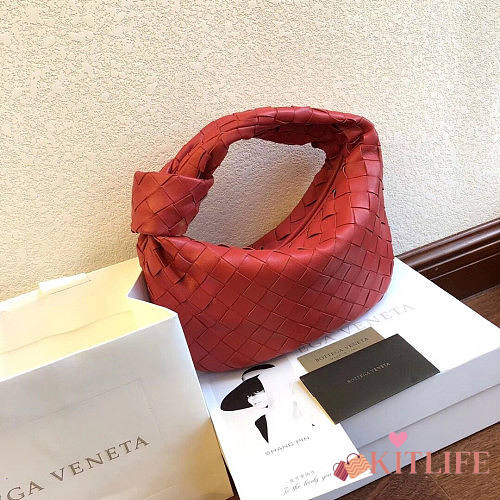 BOTTEGA VENETA THE MINI JODIE RED - 1