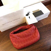 BOTTEGA VENETA THE MINI JODIE RED - 5