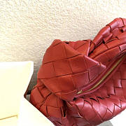 BOTTEGA VENETA THE MINI JODIE RED - 4