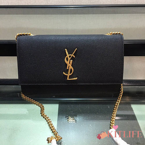 YSL Kate Medium Black - 1