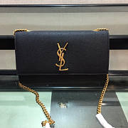 YSL Kate Medium Black - 1