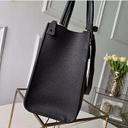 Louis vuitton Taurillon calfskin leather City steamer MM tote bag Black M53015 - 4
