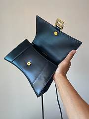 Balenciaga Hourglass S tote bag Black  - 3