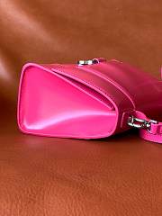Balenciaga Hourglass S tote bag Rose Red - 2