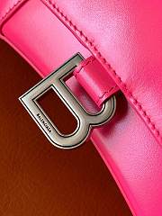 Balenciaga Hourglass S tote bag Rose Red - 6