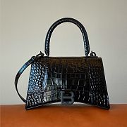 Balenciaga Hourglass S Black tote bag  - 1