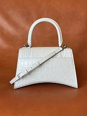 Balenciaga Hourglass S Gream White tote bag - 3