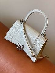 Balenciaga Hourglass S Gream White tote bag - 2