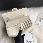 Chanel Flap Bag Chevron Caiar 25CM With Gold Hardware - 4