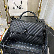 Chanel Coco Handle Caviar All Black 28cm - 1