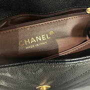 Chanel Coco Handle Caviar Black 23cm - 5