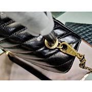 Chanel Coco Handle Bag Black Gold Metal - 5