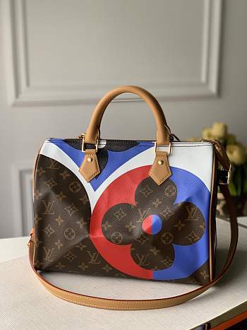 FORUBAGS LOUIS VUITTON GAME ON SPEEDY BANDOULIÈRE 30